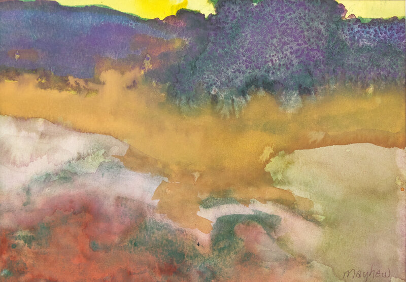 Richard Mayhew
(American, 1924-2024)
June Sonata, from the Pastoral Serenade Series, 1999