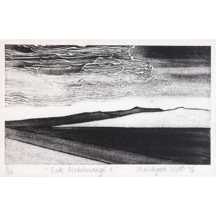 Marilyn Webb 'Lake Mahinerangi 16'