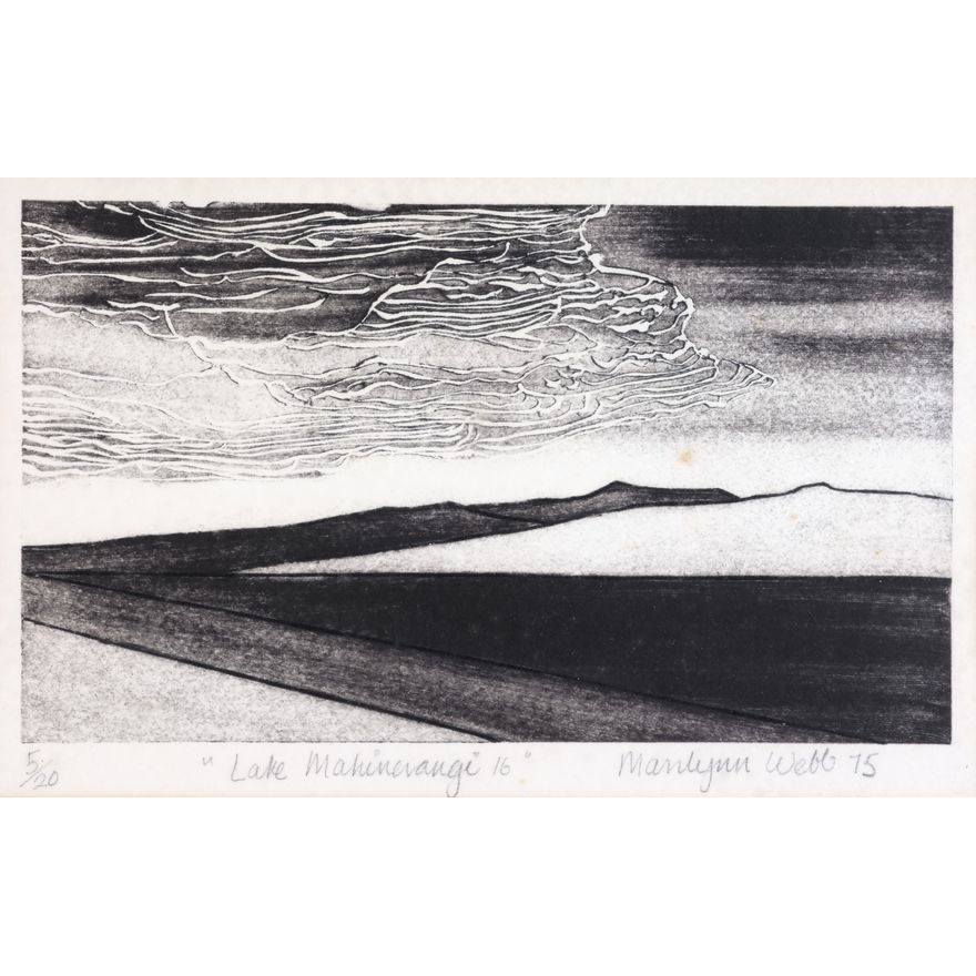 Marilyn Webb 'Lake Mahinerangi 16'