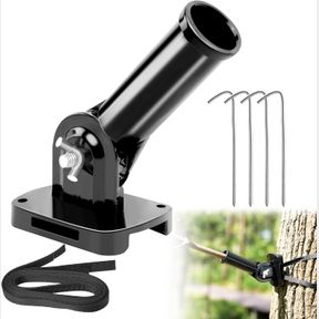 METAL LICKING STICK SYSTEM FOR DEER HUNTING,2 IN 1 DEER HUNTING ACCESSORIES FOR TREES AND GROUND,TRAIL CAMERA ACCESSORY,DEER HUNTI
