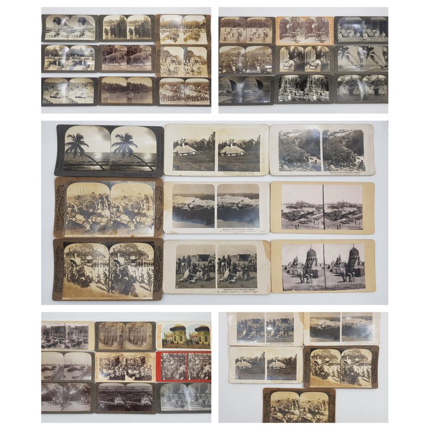 Stereograph Cards (x36)