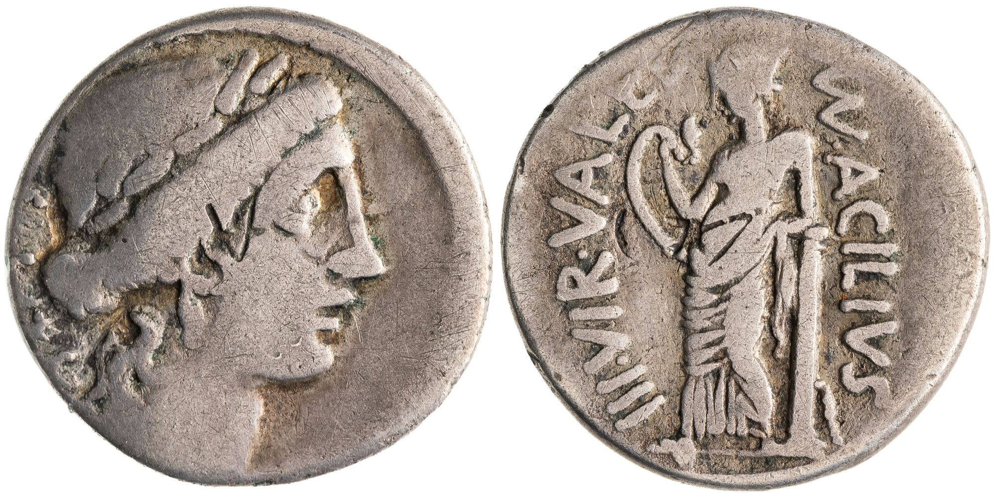 Acilia, Denarius, 49 BC, Fine