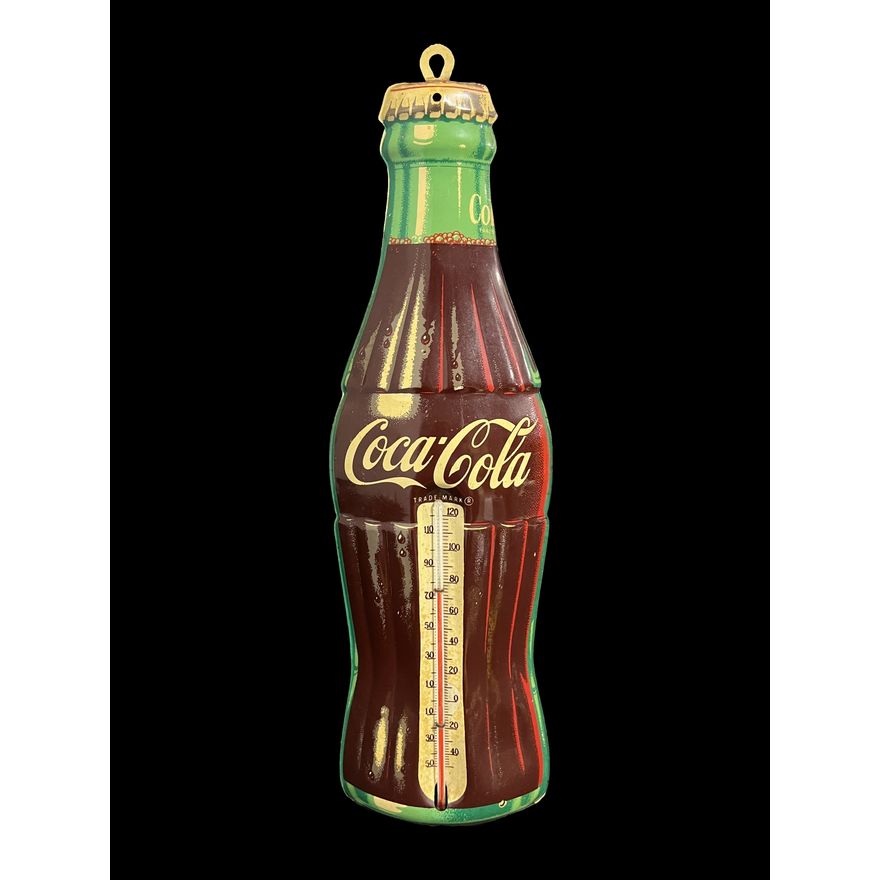 Robertson Coca Cola Coke Tin Metal Thermometer