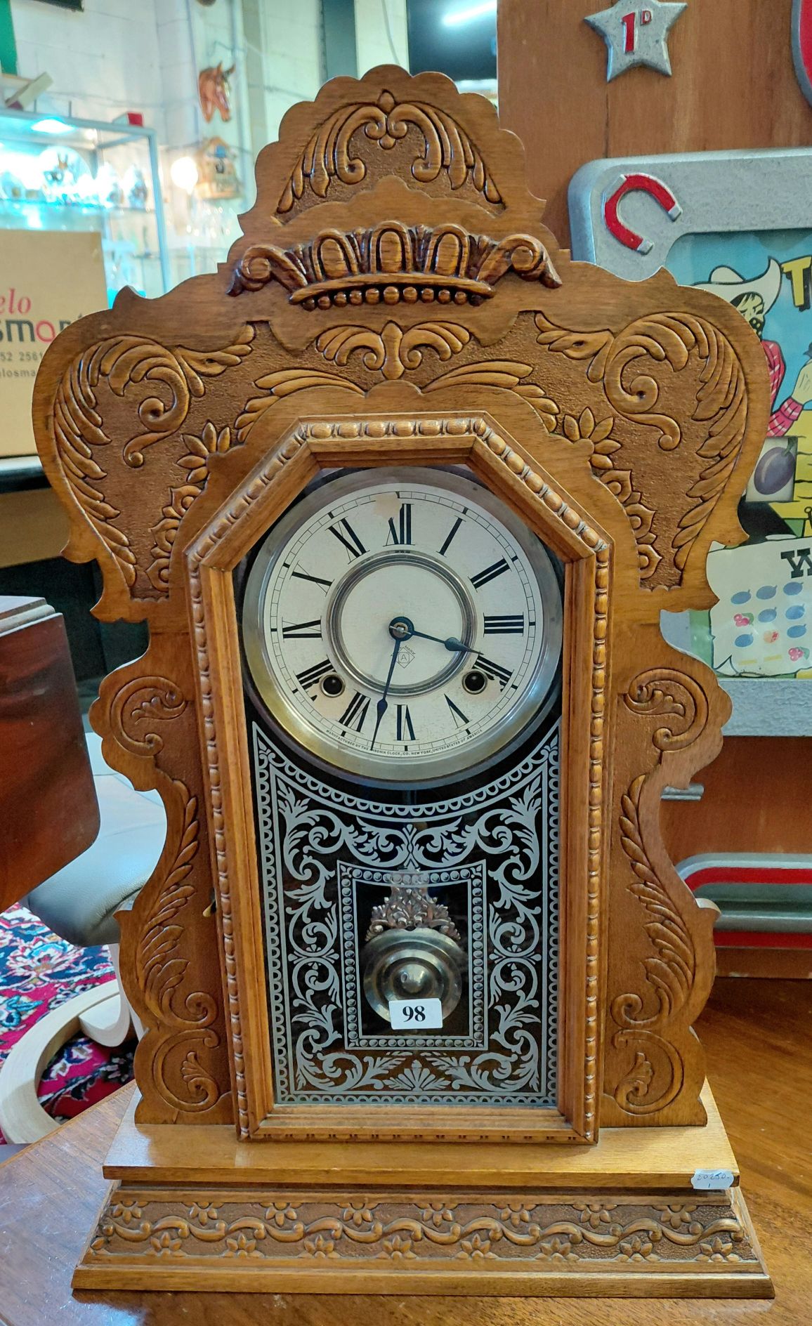 98 · ANSONIA COTTAGE CLOCK
