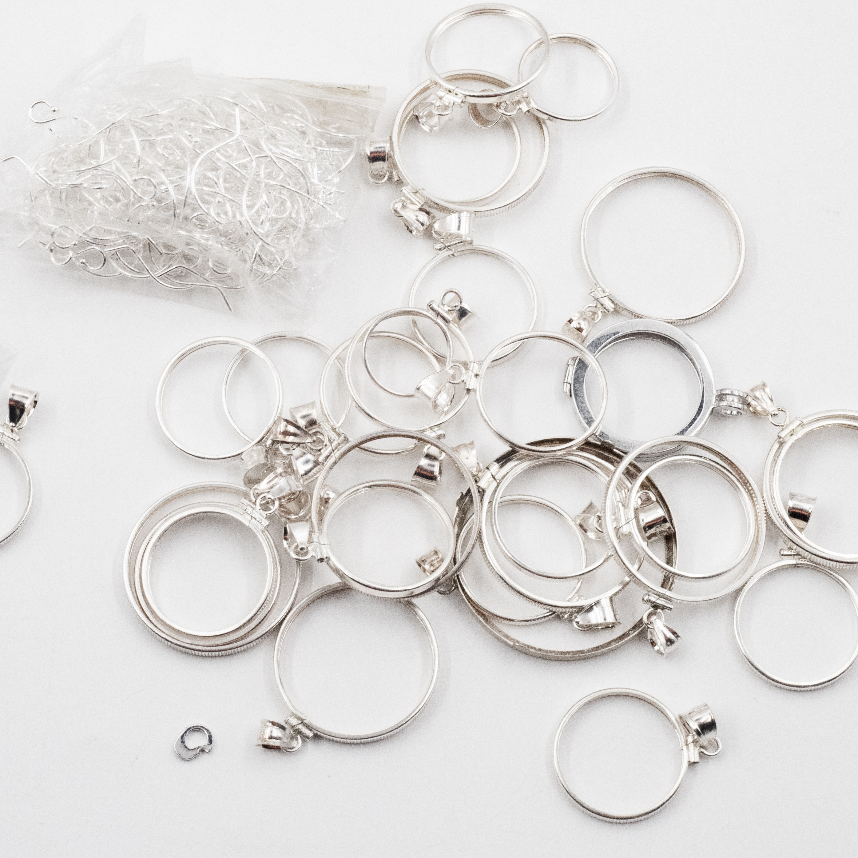 312 · Mix Lot of Silver Findings