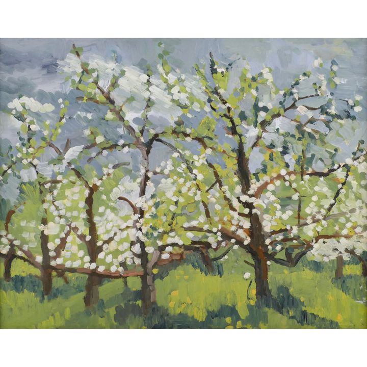 Jill Madden ''Sunrise Orchard'' 2004 Oil