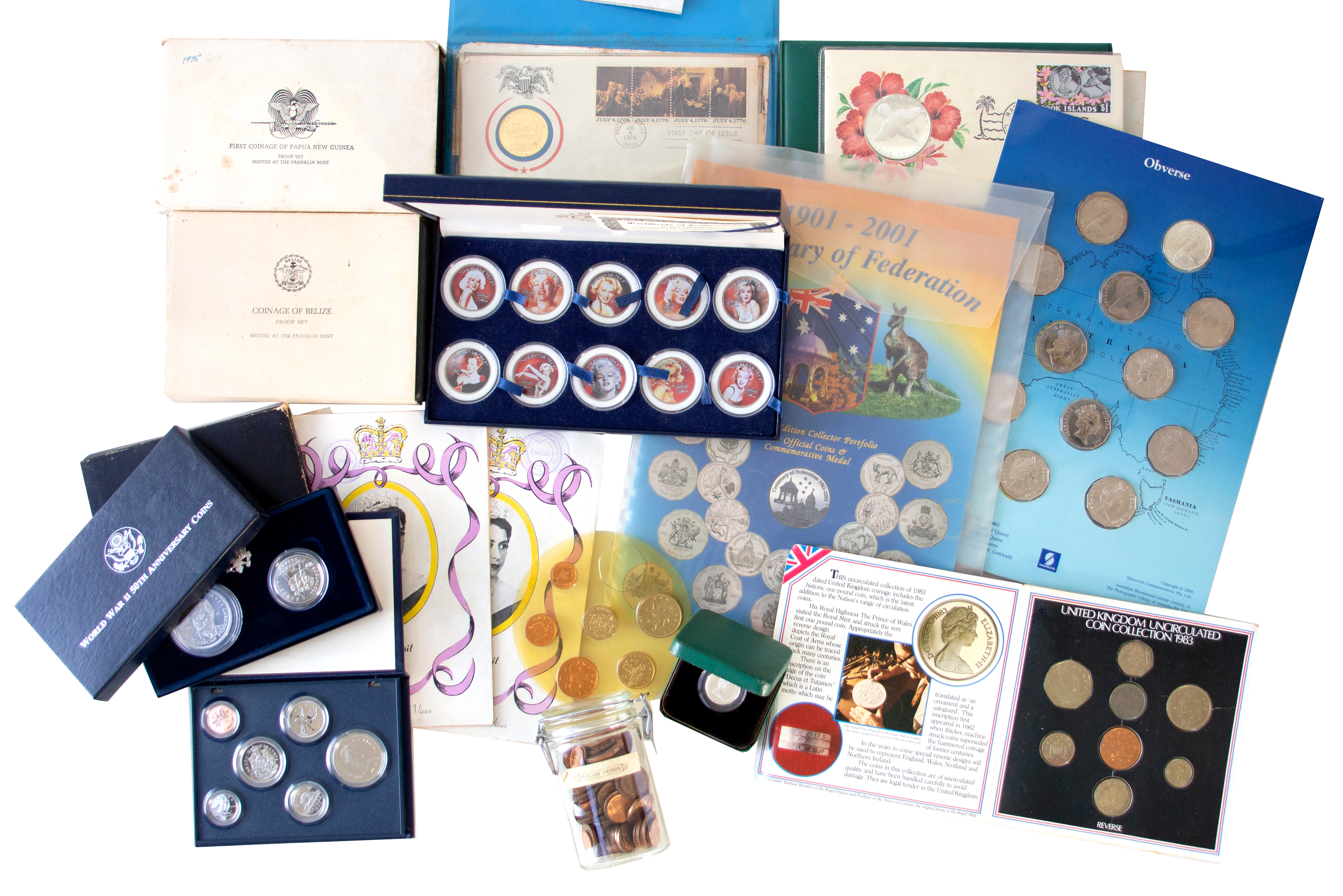 Great Britain, Accumulation, Proof Sets, VF - CHU