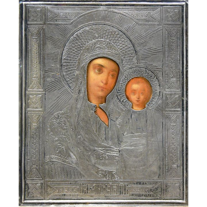 Ikona Matki Boskiej z Dzieciątkiem Moskwa, l. 1880–1884