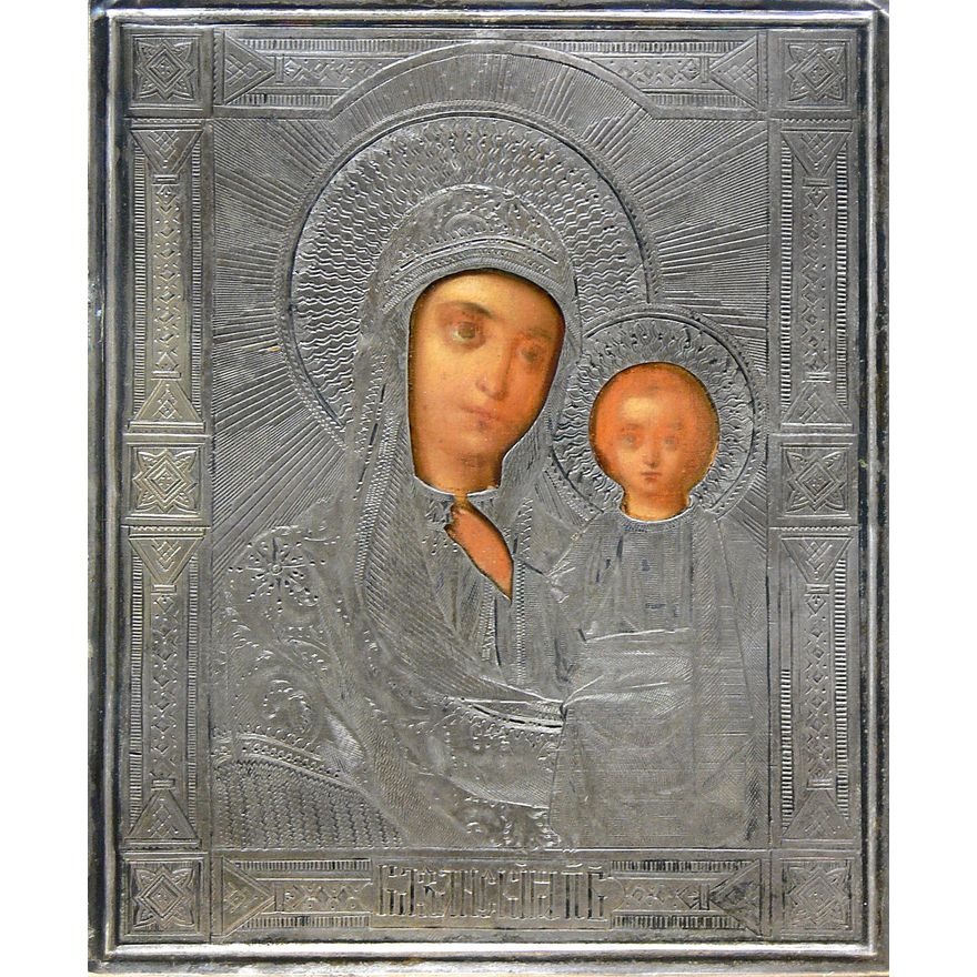 Ikona Matki Boskiej z Dzieciątkiem Moskwa, l. 1880–1884