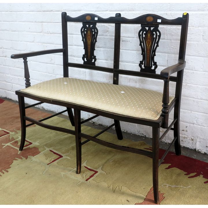 EDWARDIAN SETTEE