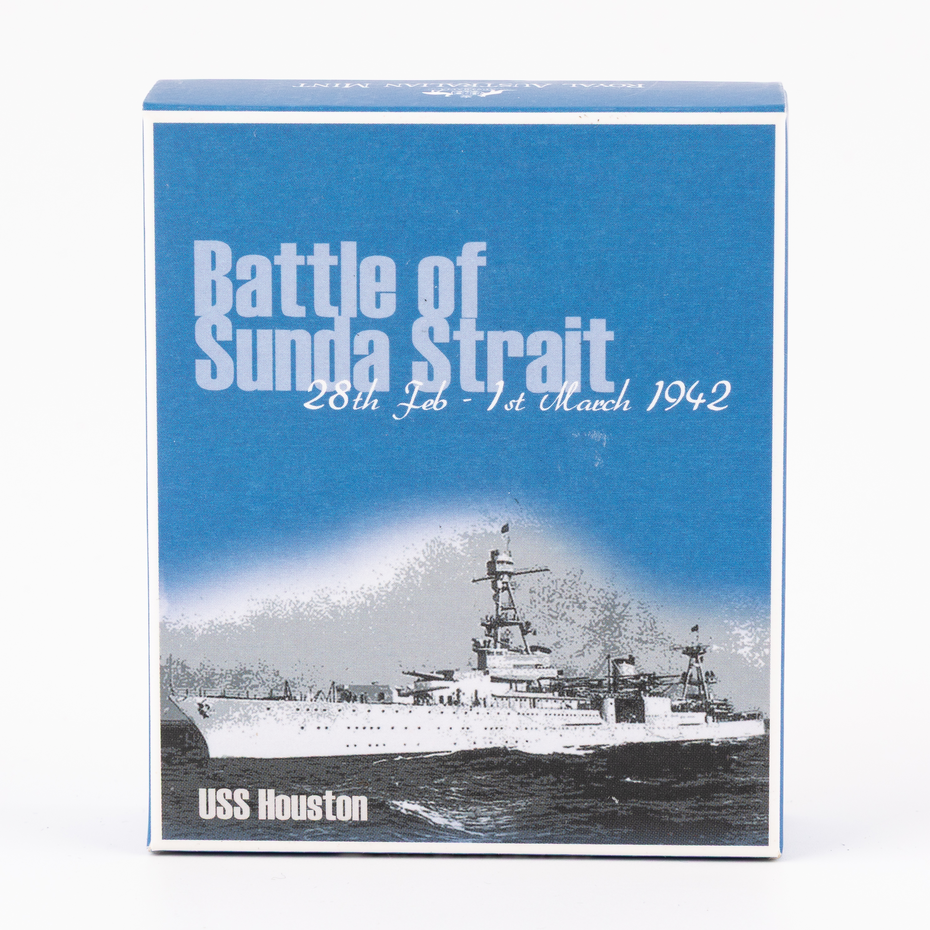 Elizabeth II, RAM - Battle of Sunda Strait, Five Dollars, 2002, FDC