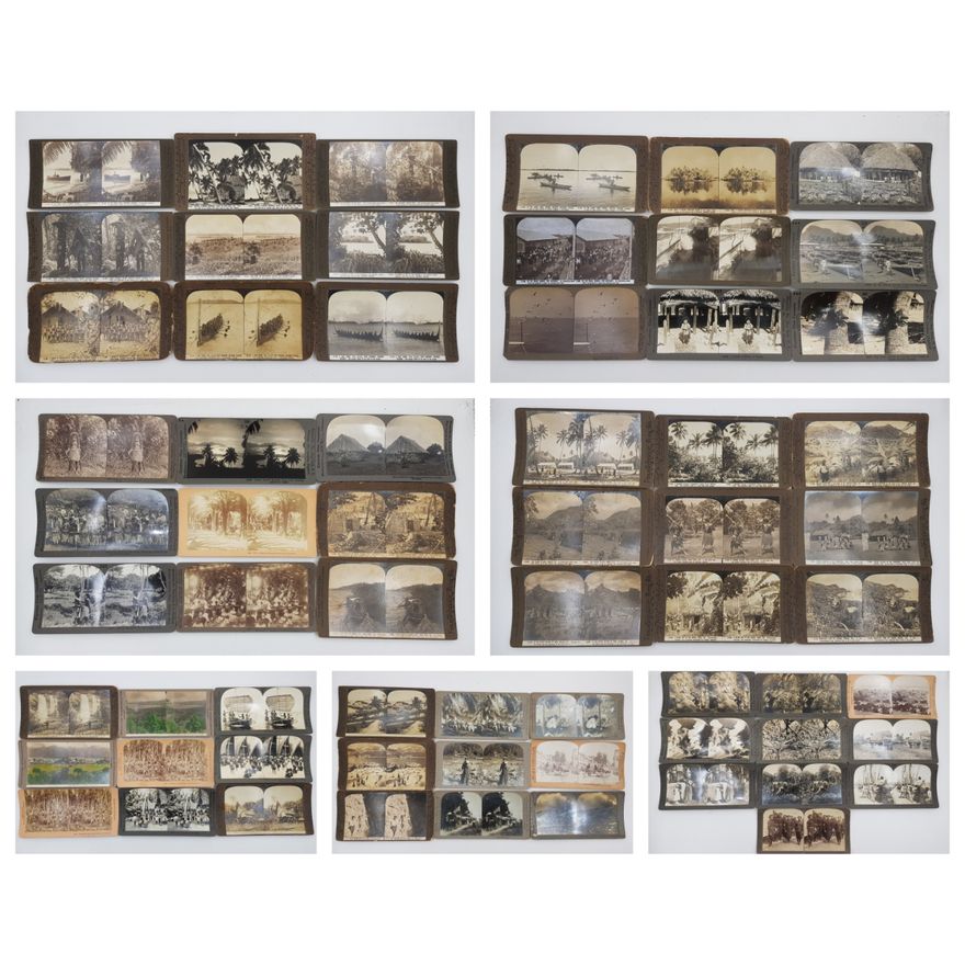 Stereograph Cards (x64)
