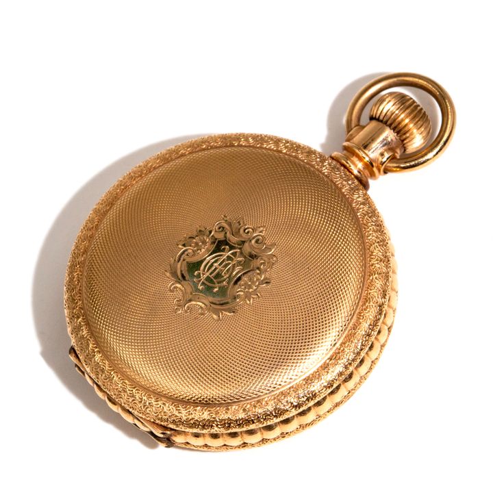 Elgin Gold Plated 3/4 Size Pocket Watch, 1884,