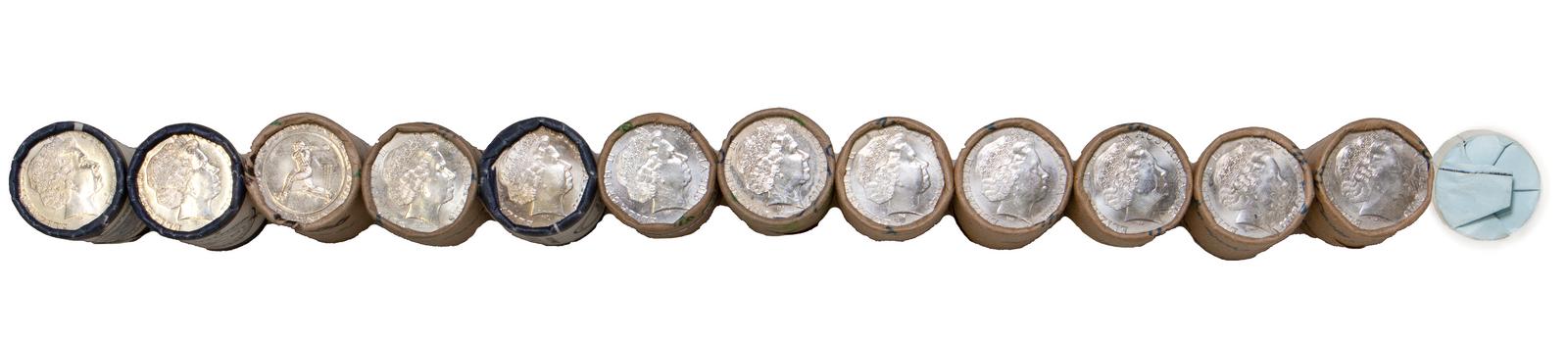 Elizabeth II, Twenty Cents, 1995 - 2015, UNC