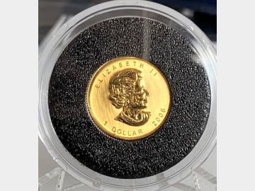 2006 CANADA MAPLE LEAF 1/20TH $1 DOLLAR GOLD COIN