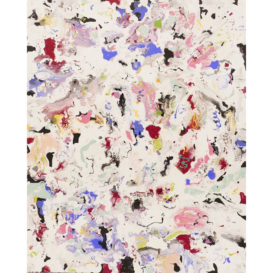 Alden Mason ''Pow Wow'' 2003 Acrylic