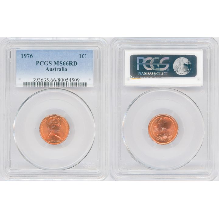 One Cent, 1976, PCGS MS66RD