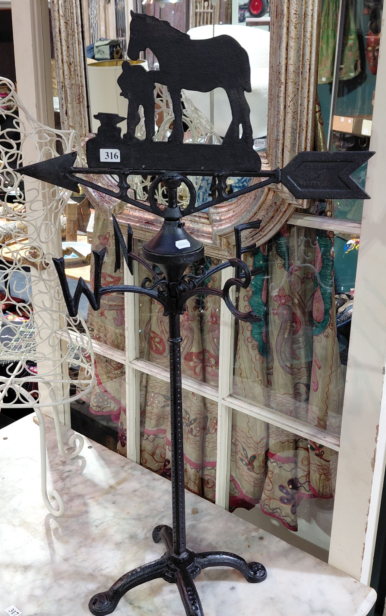 316 · CAST IRON WEATHER VANE