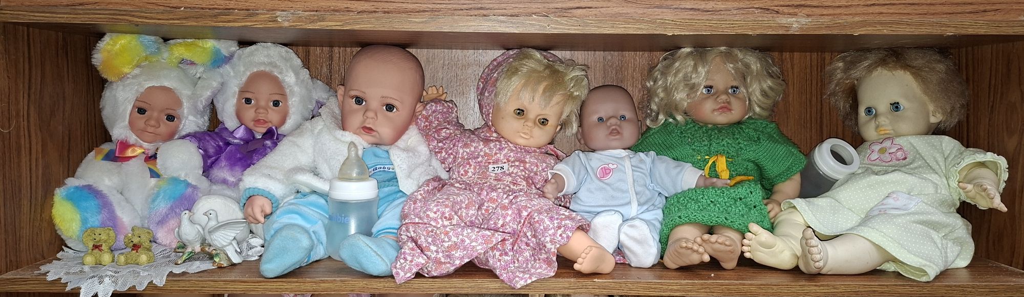 278 · ASSORTED DOLLS