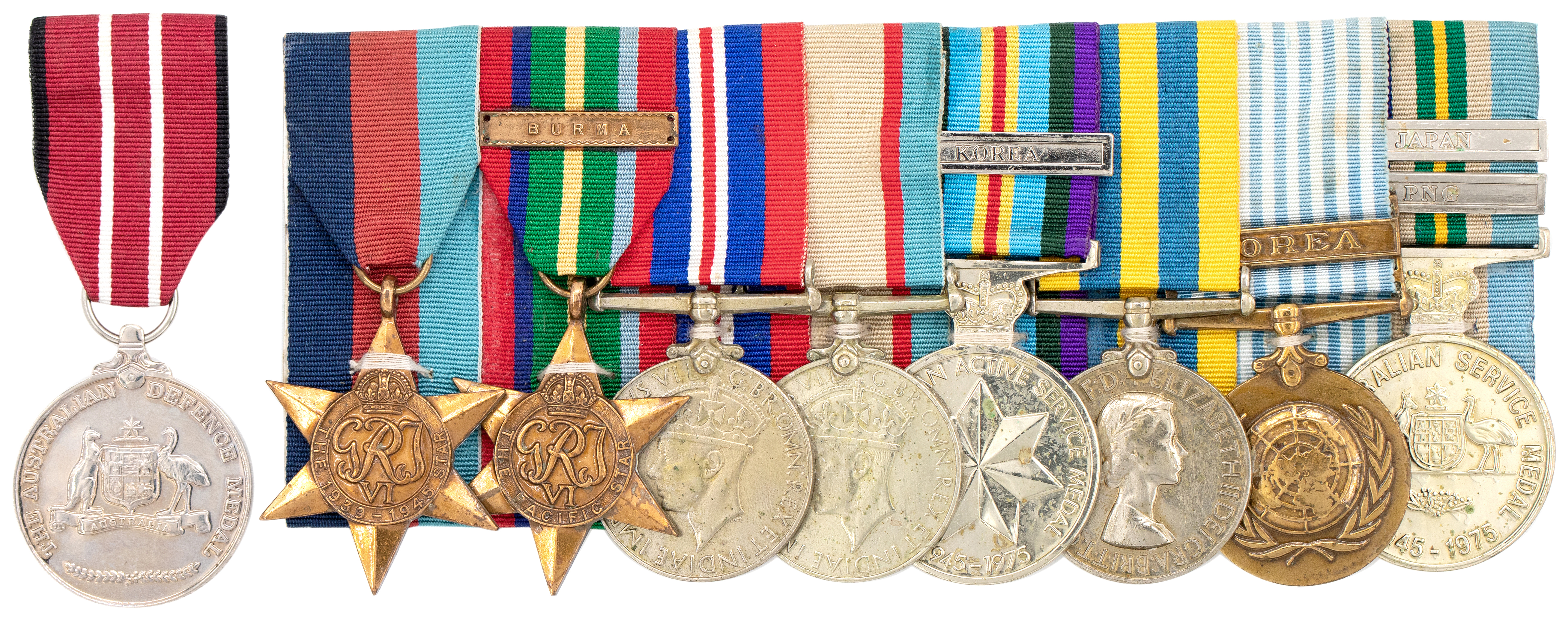 WWII/Korean War Group of Nine, Chief Petty Officer, 1939 - 1953, EF