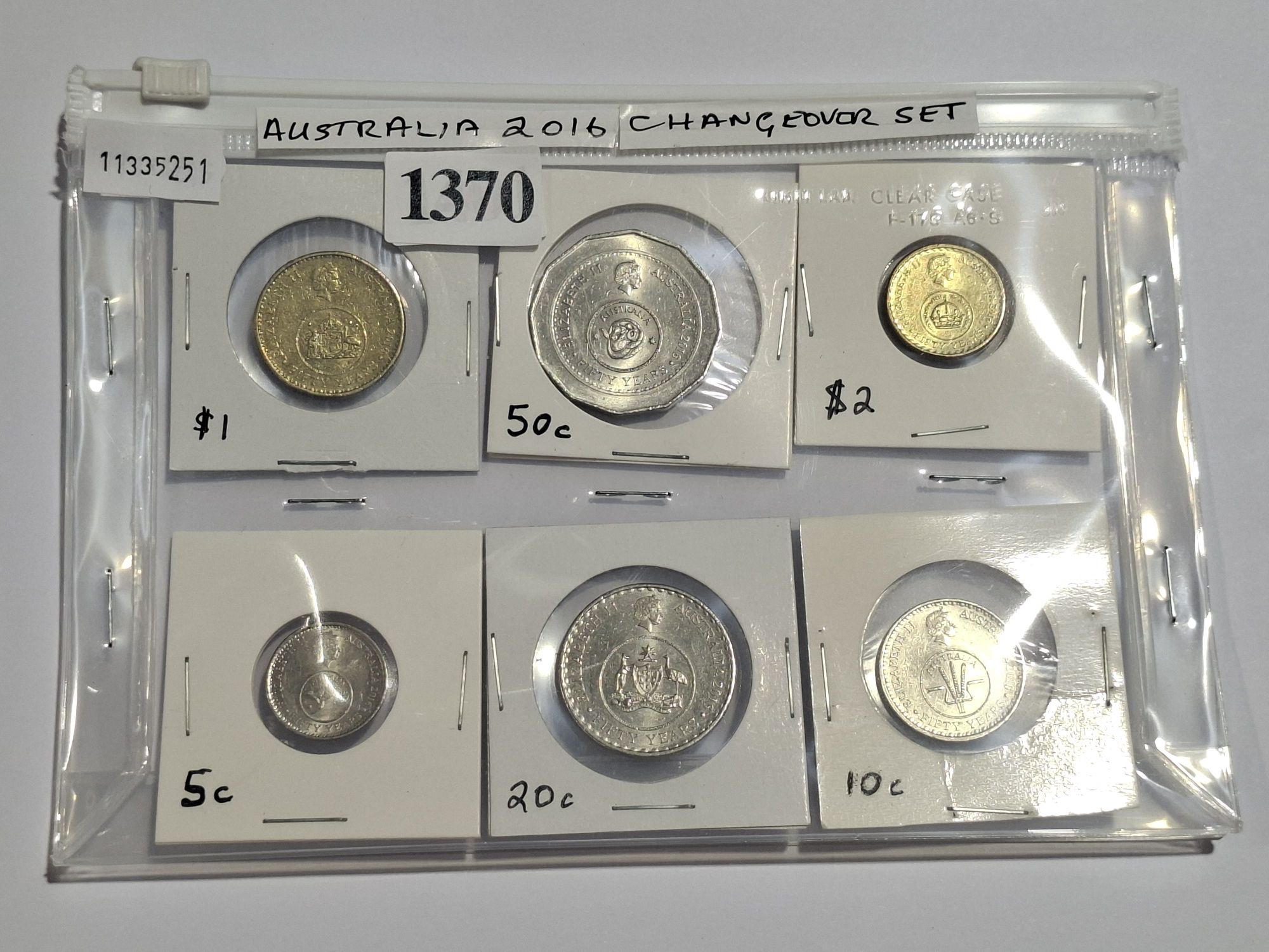Australian Changeover Coins
