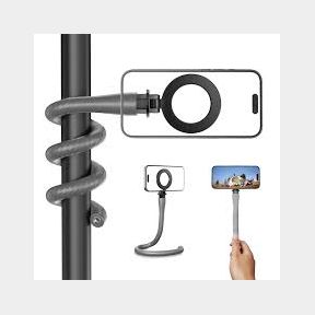 Magnetic Flexible Phone Mount Clamp Tripod Stand Stick Pole |