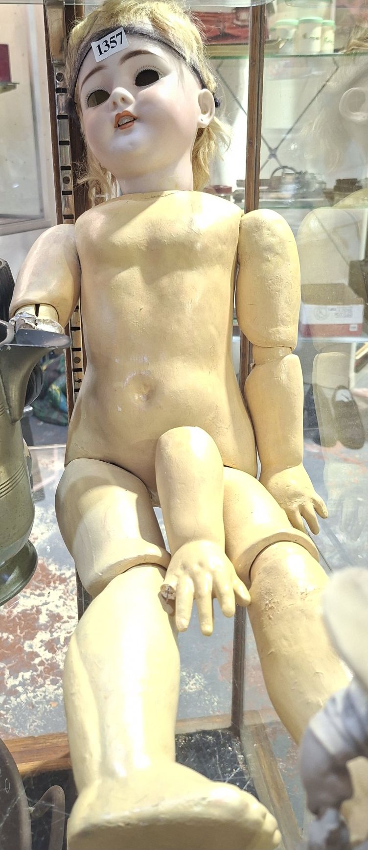 French China Headed Doll
