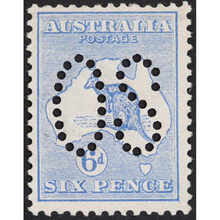 First Watermark, Sixpence, 1913, Fine