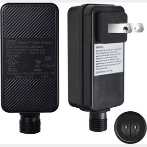 24V 0.5A 12W CLASS 2 POWER SUPPLY, LED TRANSFORMER REPLACEMENT, OUTDOOR LOW VOLTAGE POWER ADAPTER, YARD INFLATABLE ADAPTER, PLUG F