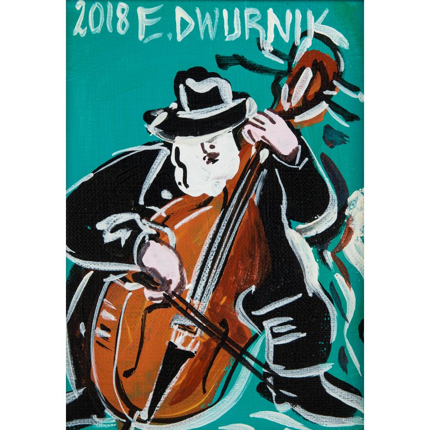 Edward Dwurnik | Kontrabasista