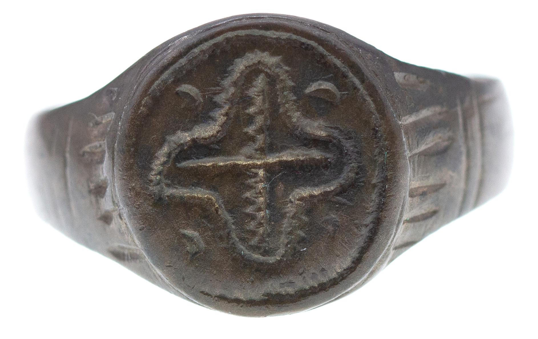 Roman Provincial, Bronze Finger Ring, c.250AD, VF