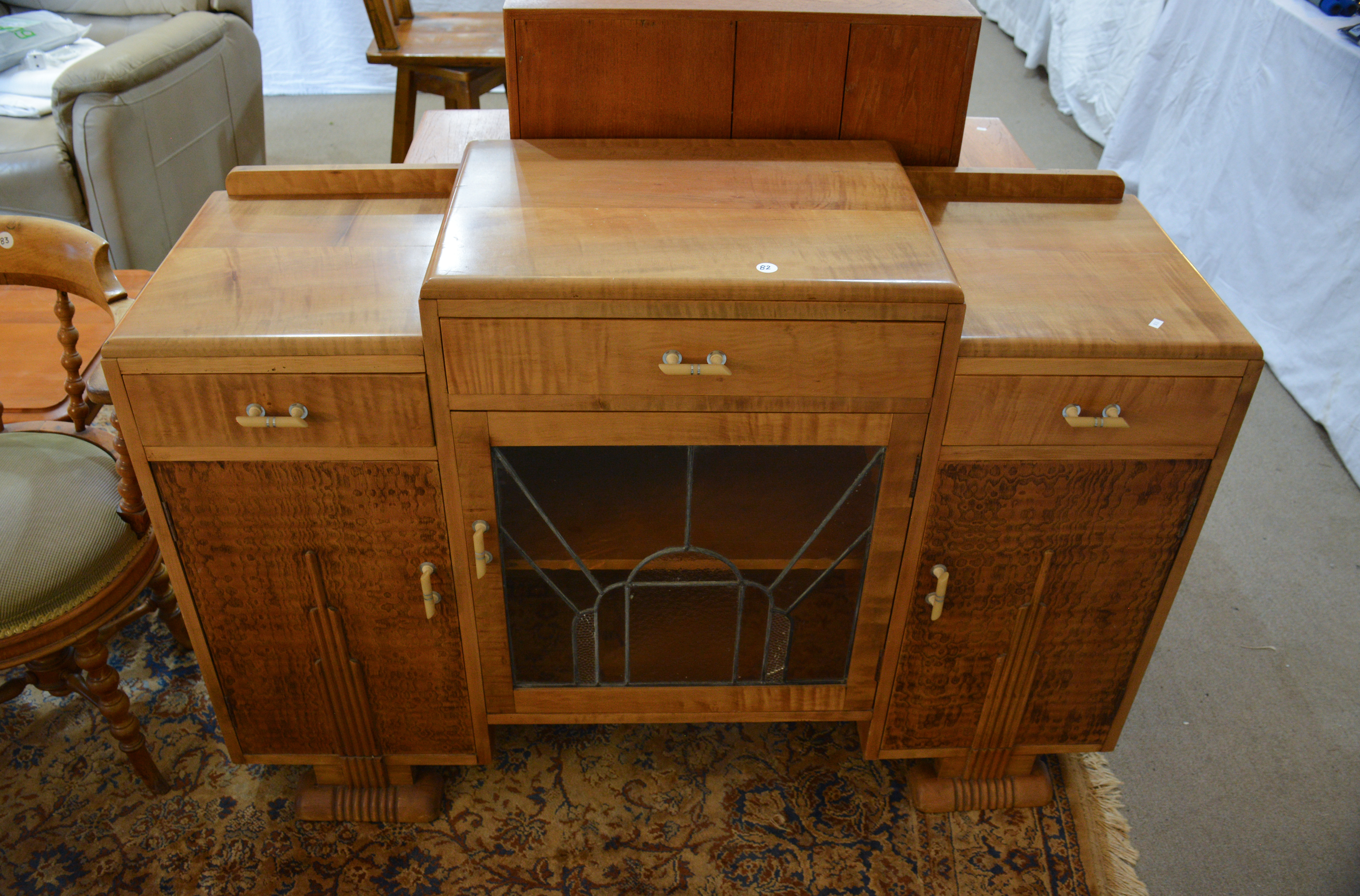 Lovely Retro China Cabinet — NZ auction result