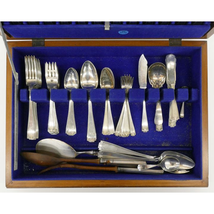 106pc Gorham ''Etruscan'' Sterling Flatware Service