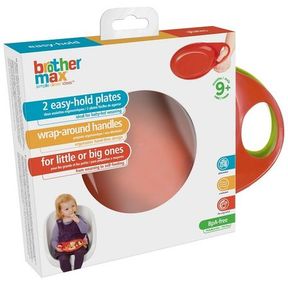 Brother Max 2 Easy Hold Plates Lime and Red | USED