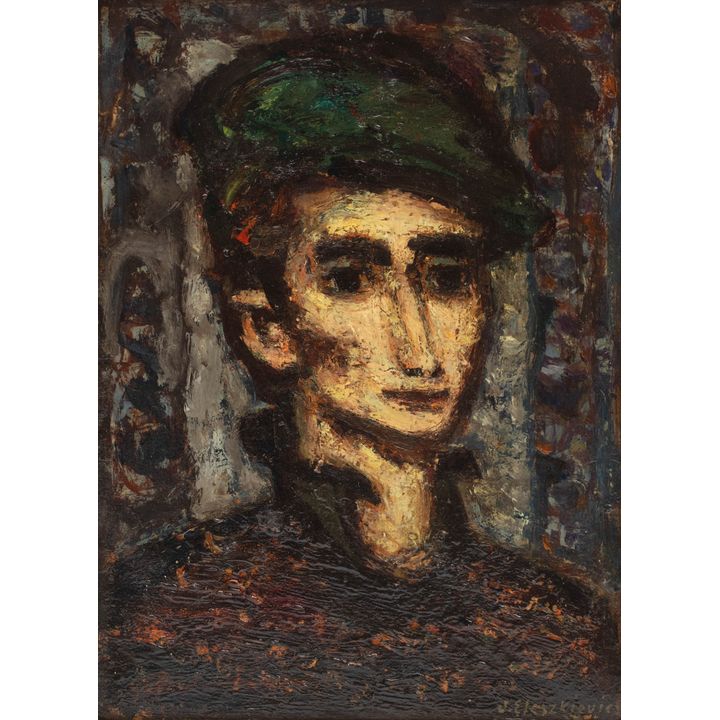 Stanisław Eleszkiewicz | Autoportret, 1950