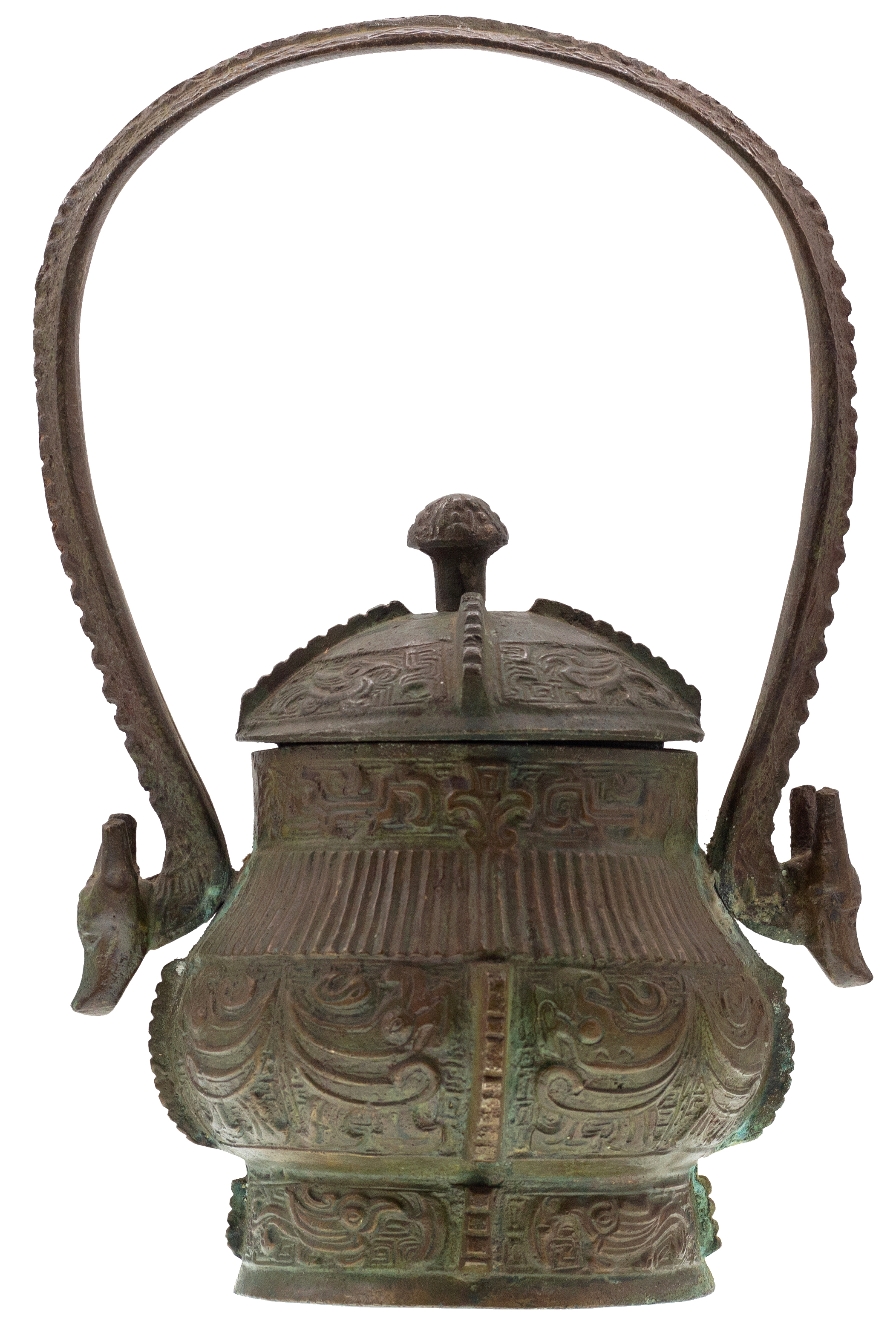 Tibet, Temple Cauldron, 19th - 20th Century, VGC