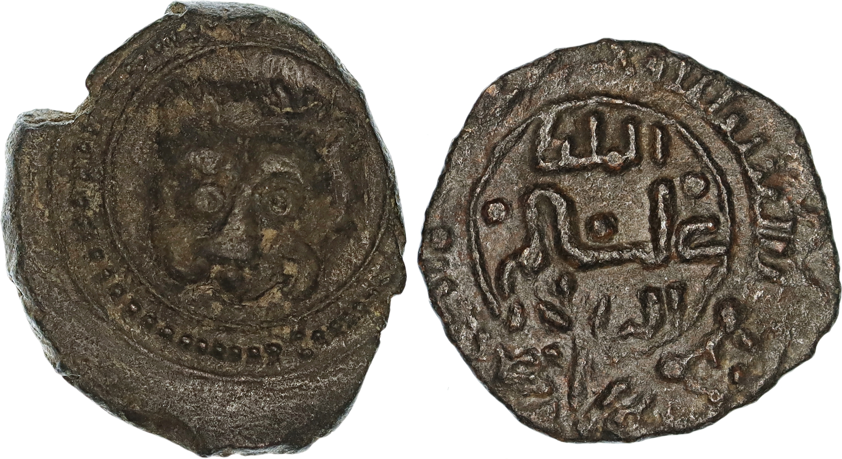 Kingdom of Sicily, William II, Æ Follaro, 1166-1189 AD, nVF-VF