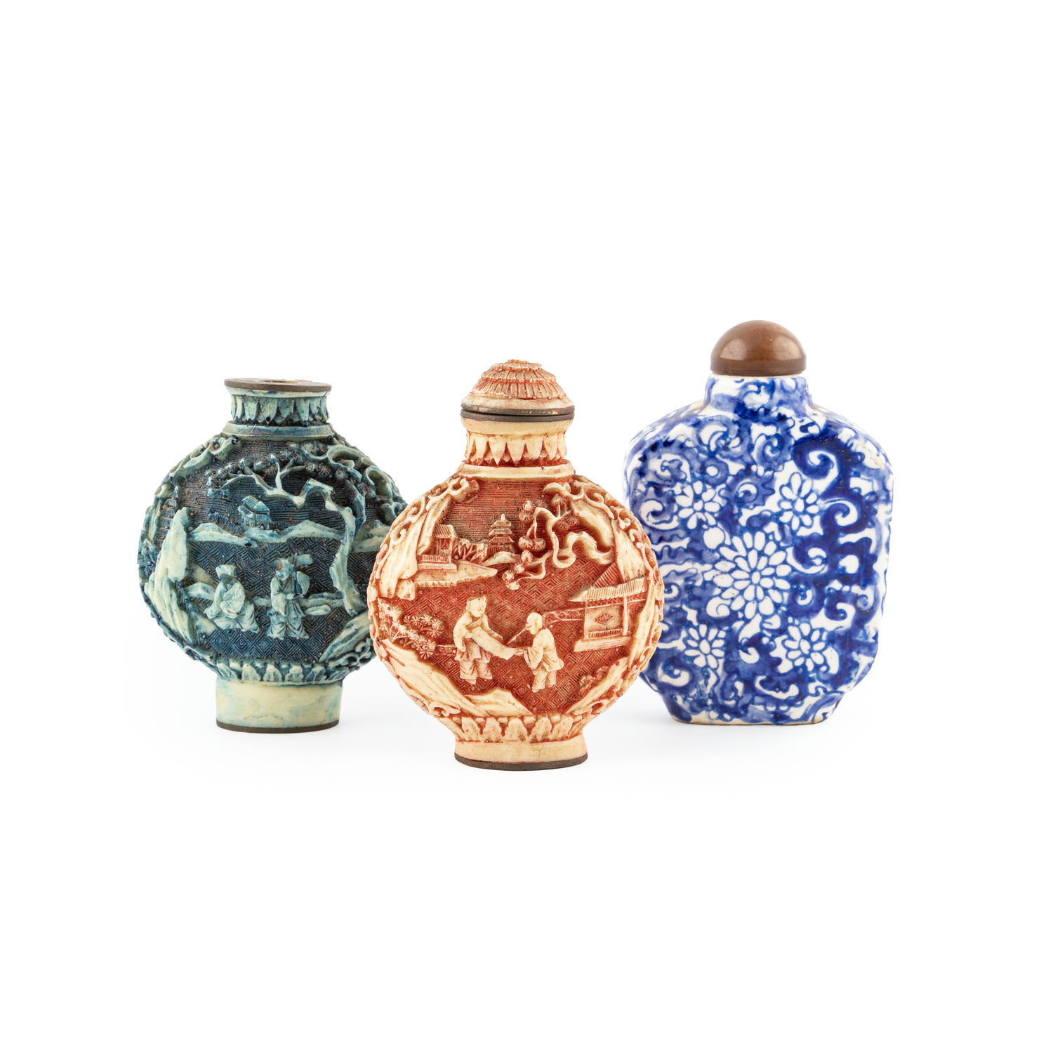 China, Chinese Snuff Bottles, 1900s, F - aVF