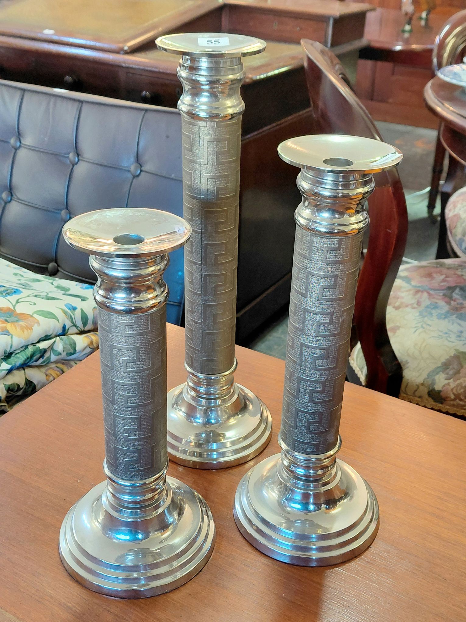 GRADUATING CANDLESTICKS