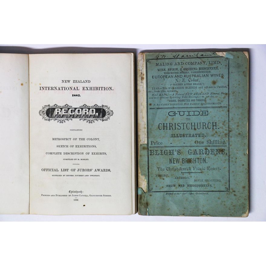 MOSLEY, M [2 titles], Illustrated Guide to Christchurch and Neighbourhood