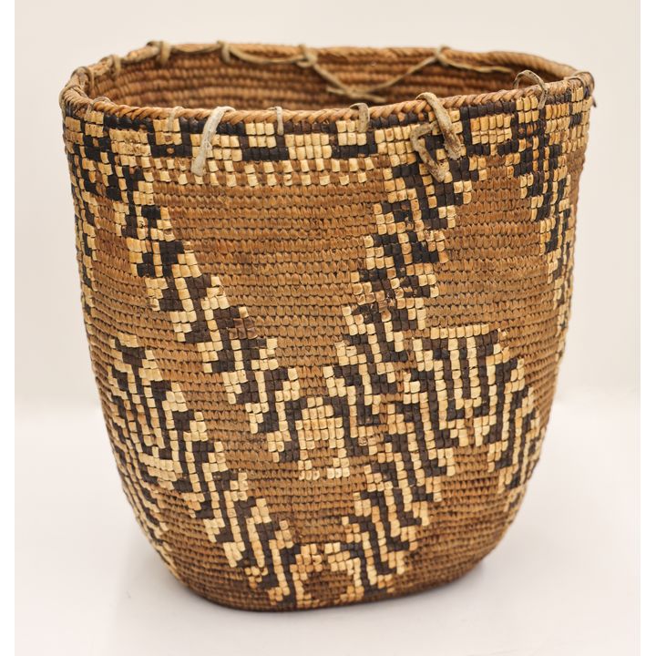 Antique Cowlitz Indian Burden Basket