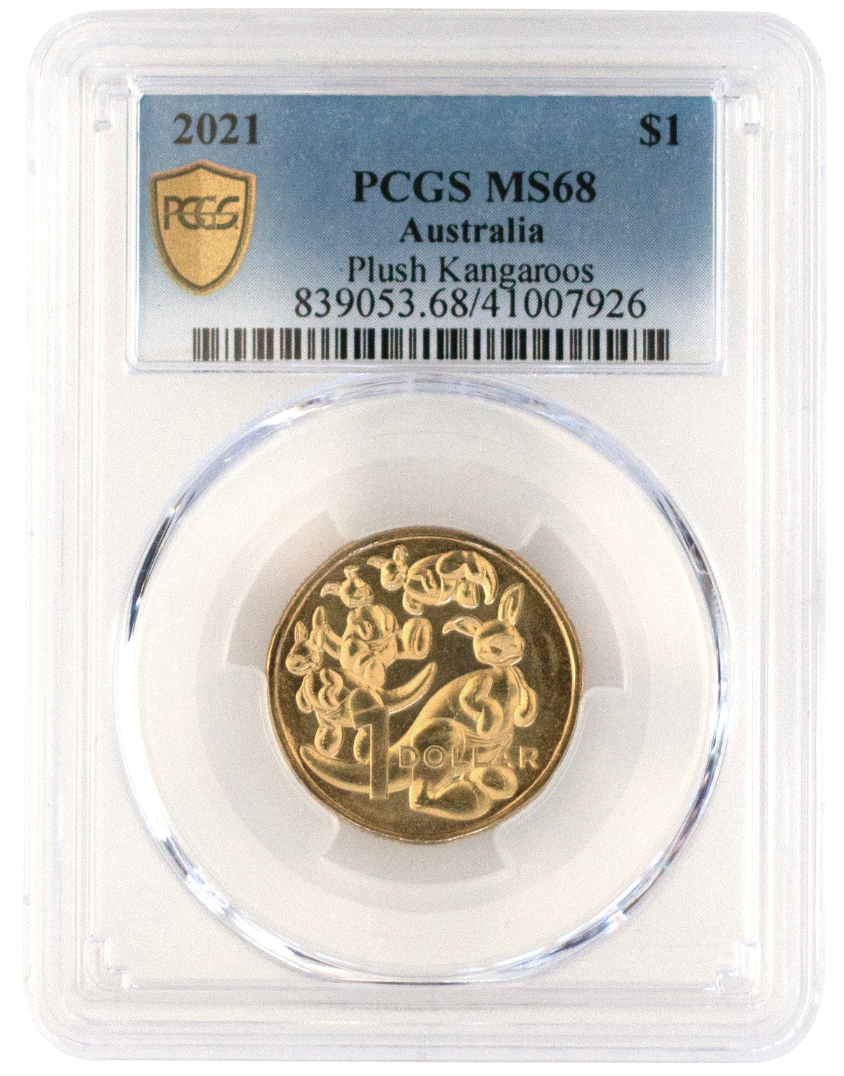 Elizabeth II, One Dollar, 2021, MS68