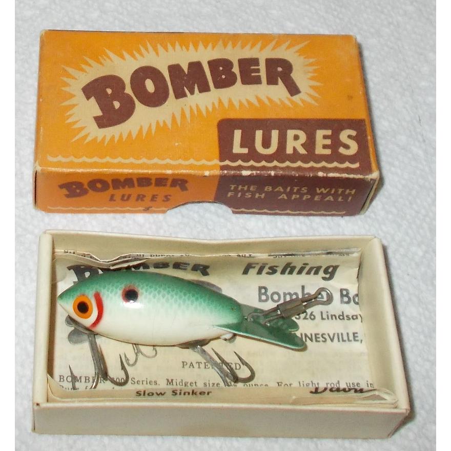 Sold at Auction: VINTAGE BOMBER FISHING LURE