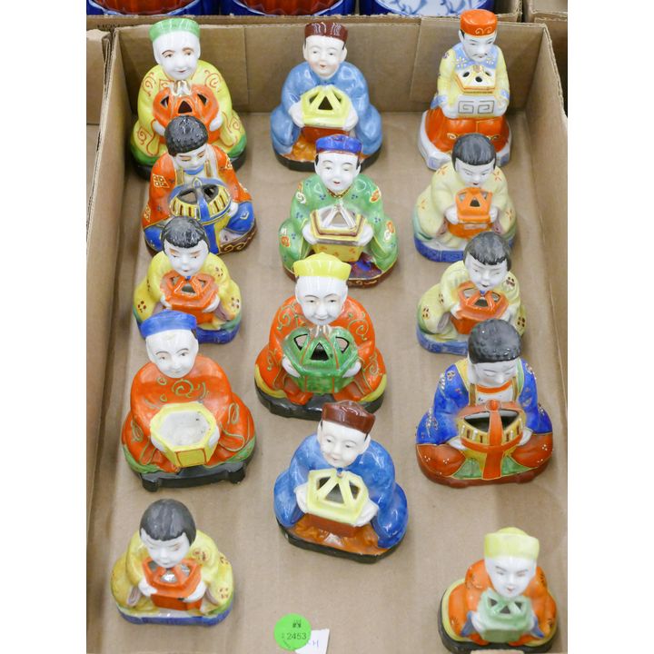 Box Japanese Seated Figure Incense Burners