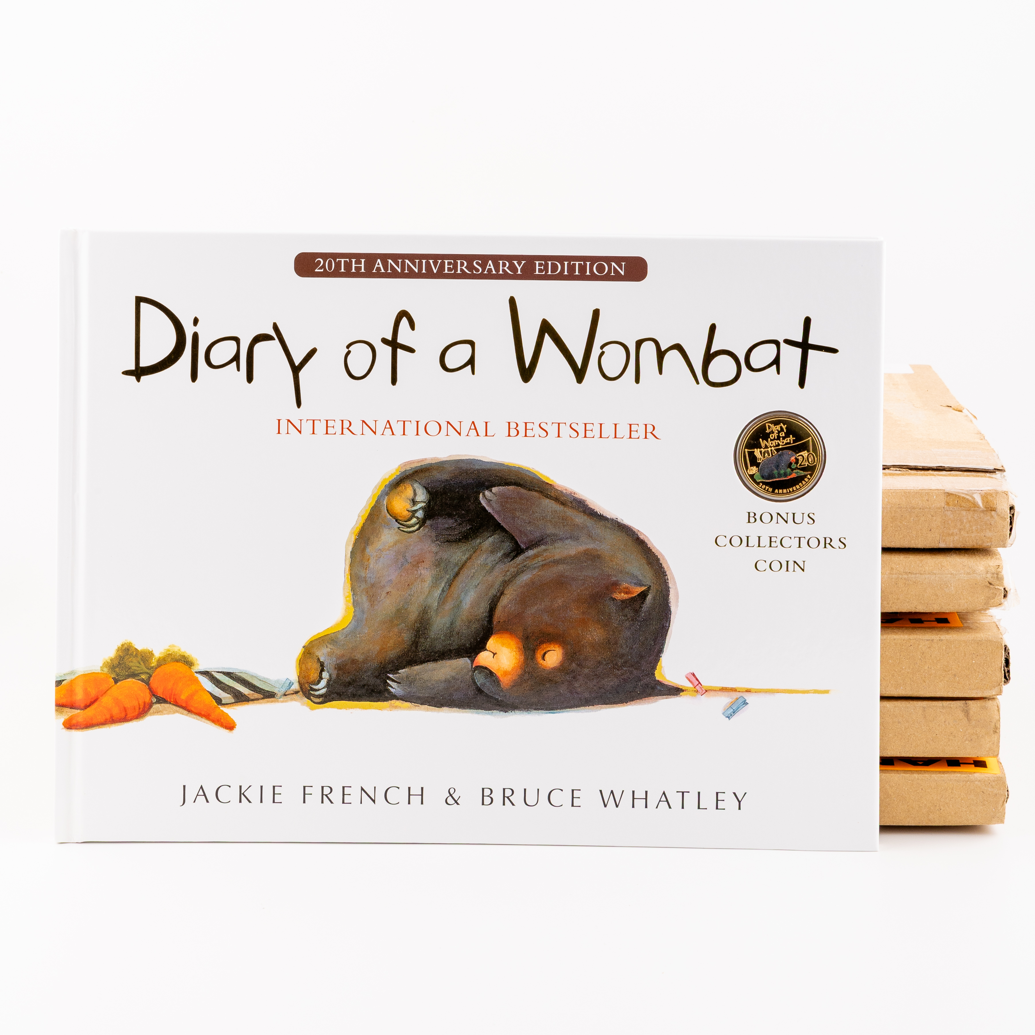 12 · Elizabeth II, RAM - Diary of a Wombat 20th Anniversary Edition, Twenty Cents, 2022,  UNC