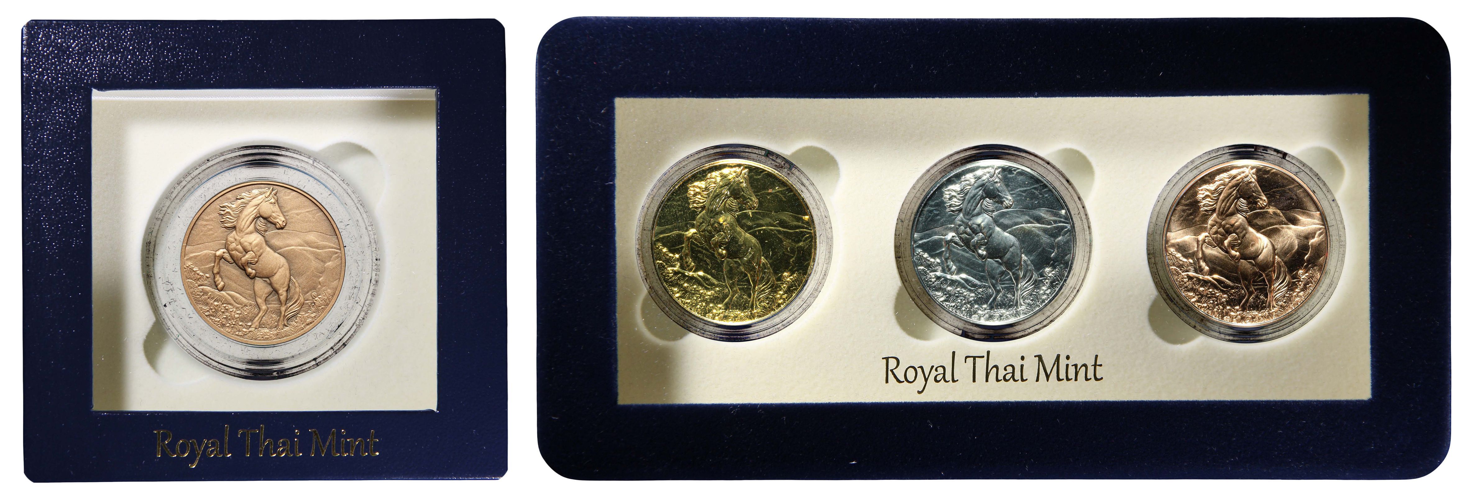 Thailand, 2026, Royal Thai Mint, Horse Year Commemorative Medals