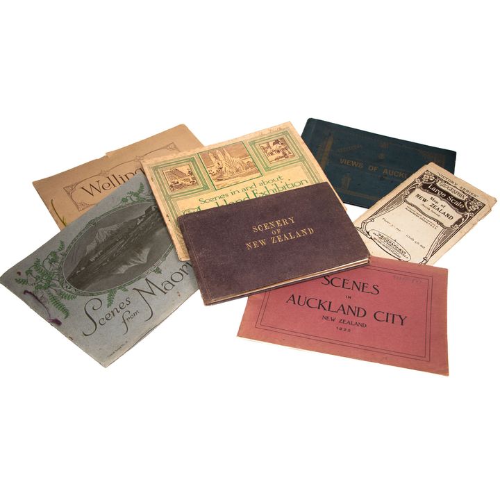 SPENCER, P & CO  [Bundle of tiems] - Collotype Views of Auckland.