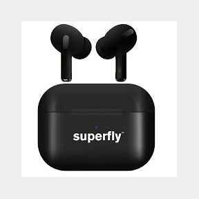 Superfly Wireless Earpods Pro - Black - Crystal Clear Sound Active Noise Reduction 360 Sound | AS 51718/868 B1 (S2)