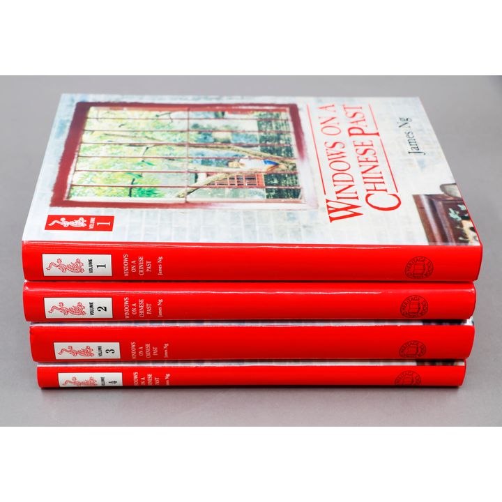 NG, JAMES [signed] - Windows on a Chinese Past, 4 volumes