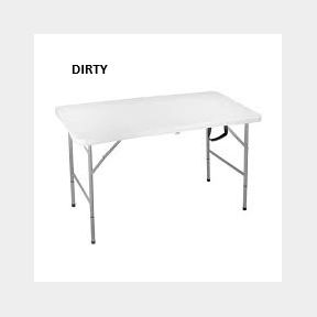1.2m Folding Trestle Table (Adjustable Height)DIRTY|Bar 9902166677090 - 51745/14698 SN BI